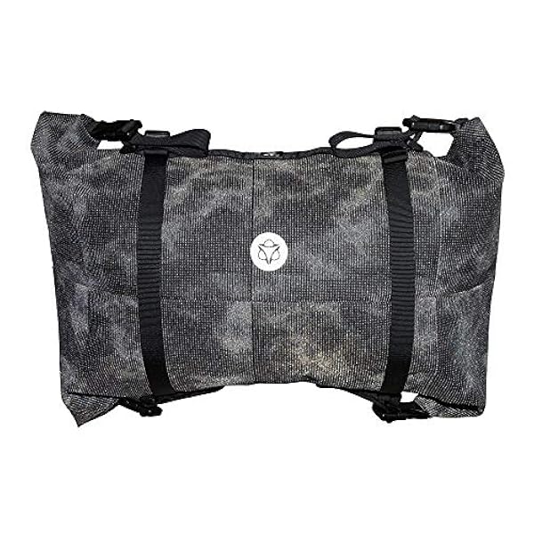 AGU Venture Stuurtas Fiets, 17L Fietstas voor aan Stuur, Waterafstotend, Reflecterend, Eenvoudige Montage, 100% Gerecycled Polyester - HIVIS - Zwart